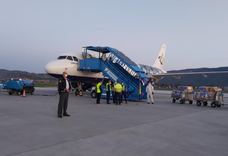 Medicinska oprema stigla u BiH - Violeta uz podršku EU dopremila avion medicinske opreme u BiH